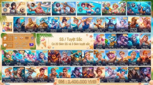 Acc Bãi Biển Của SHOPZUYETLD