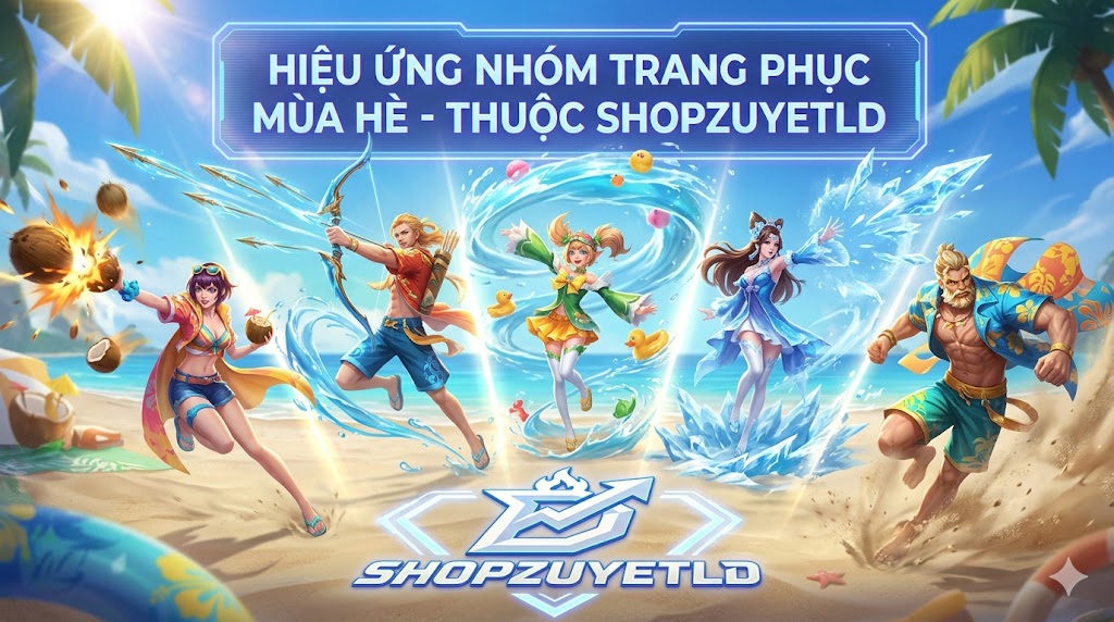 ảnh Hiệu ứng nhóm trang phục mùa hè